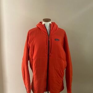 Patagonia Men's Vibrant Orange Puffer Jacket